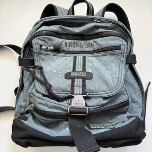 Hedgren Urban Gear Vintage Xavier Kegels Nylon Steel Blue Backpack